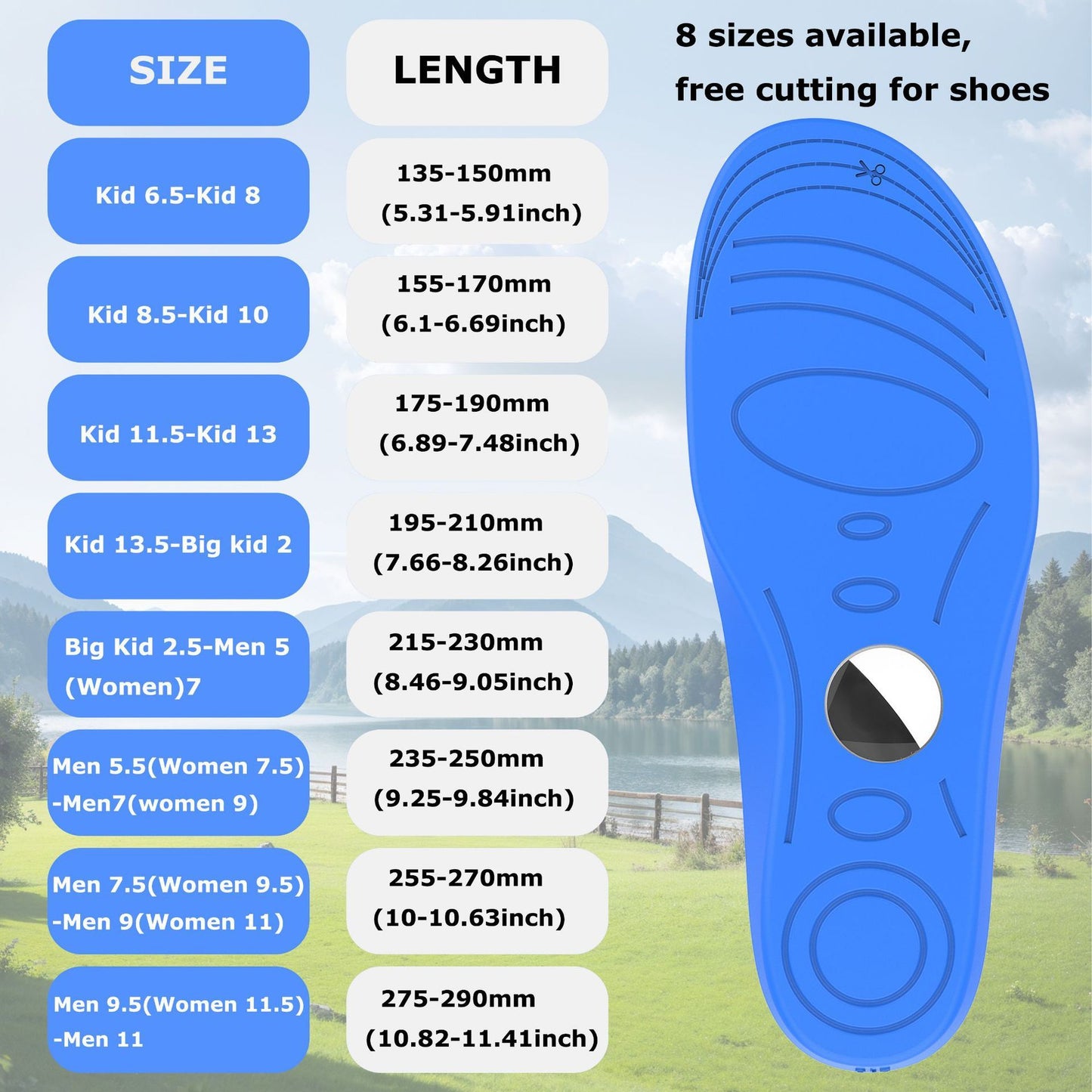 Nrology™ Track Insoles
